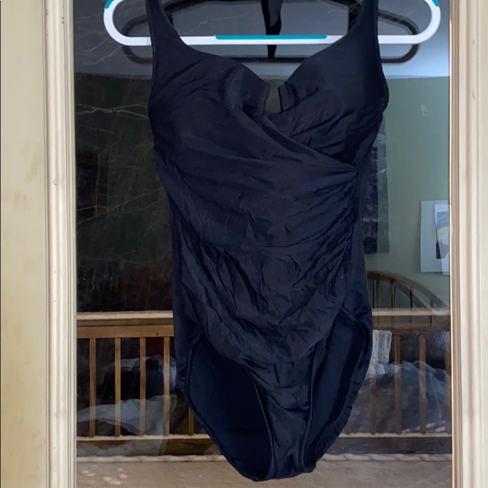Miraclesuit Black One Piece Swimsuit